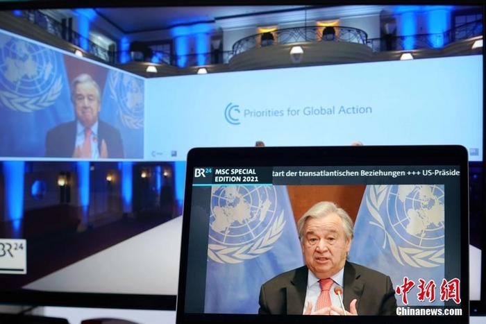 資料圖：聯(lián)合國秘書長古特雷斯。
<a target='_blank' href='http://www.chinanews.com/'>中新社</a>記者 彭大偉 攝