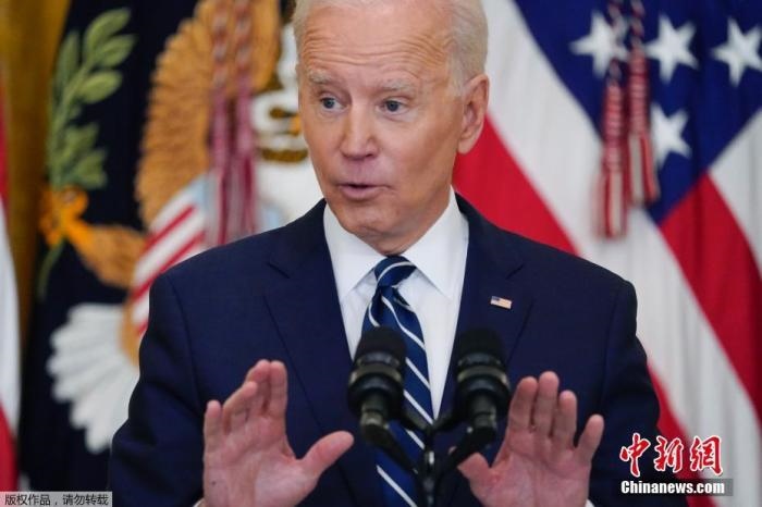 資料圖：美國(guó)總統(tǒng)拜登。