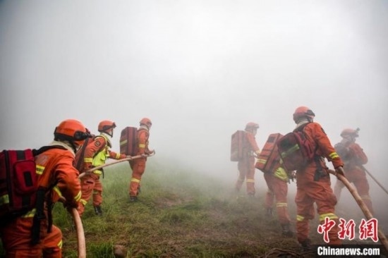演練現(xiàn)場(chǎng)。瀘州消防供圖