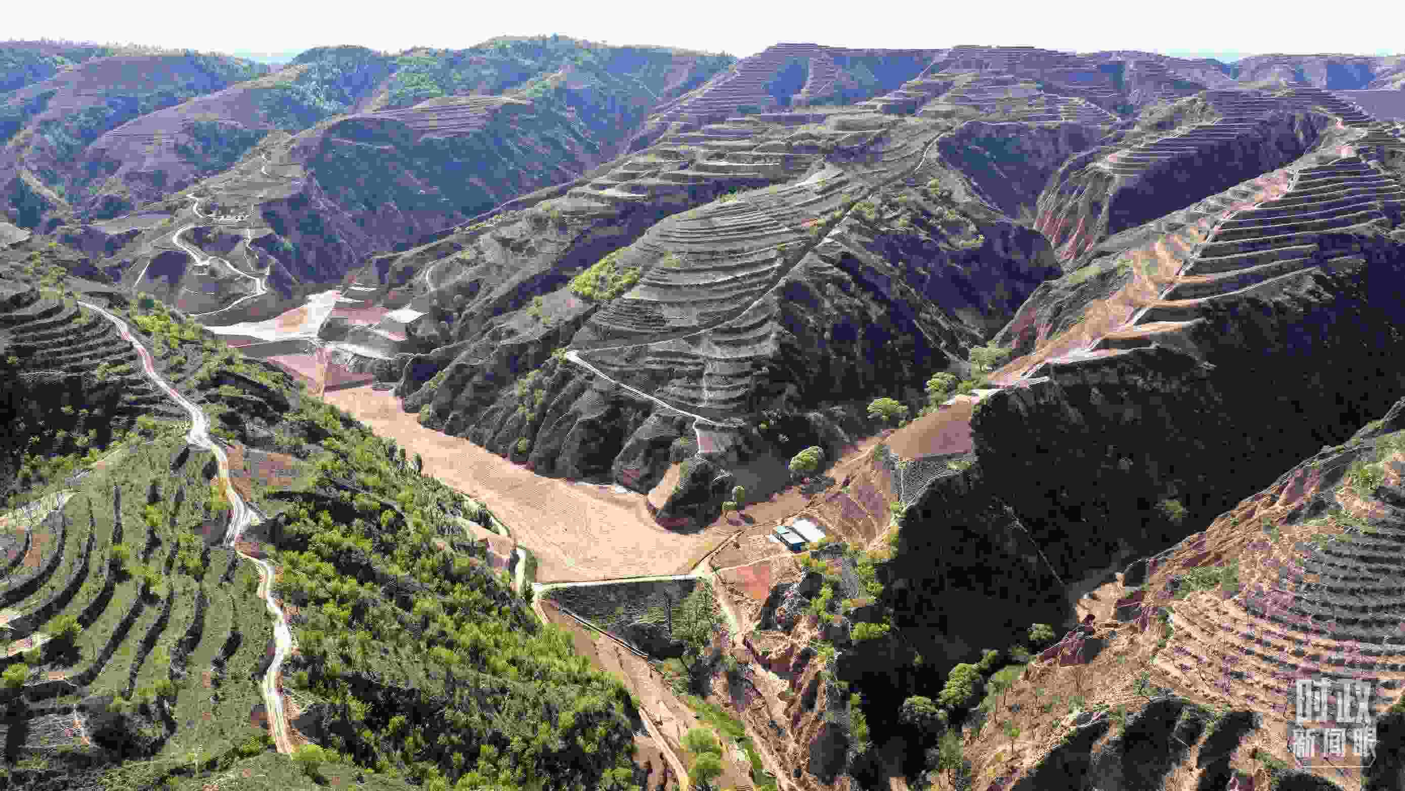 △陜西高原地貌。（圖／視覺中國(guó)）