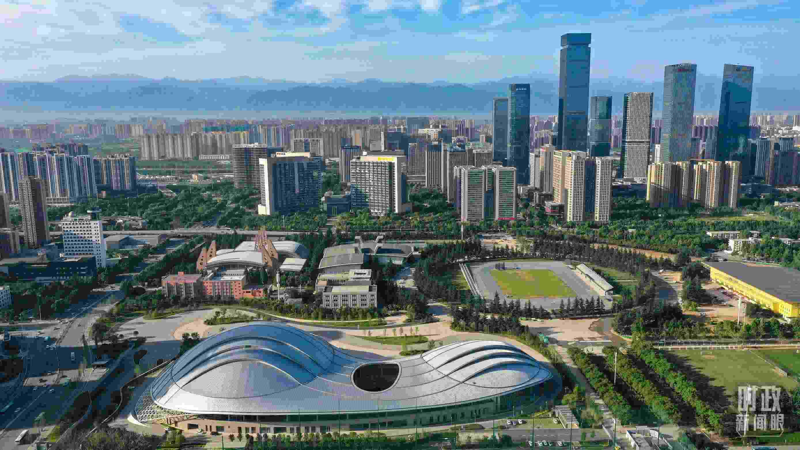 △西安高新區(qū)。（圖／視覺中國(guó)）