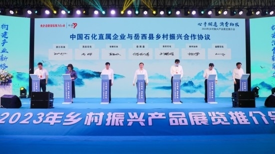 2023年鄉(xiāng)村振興產品展覽推介會在安徽岳西舉行