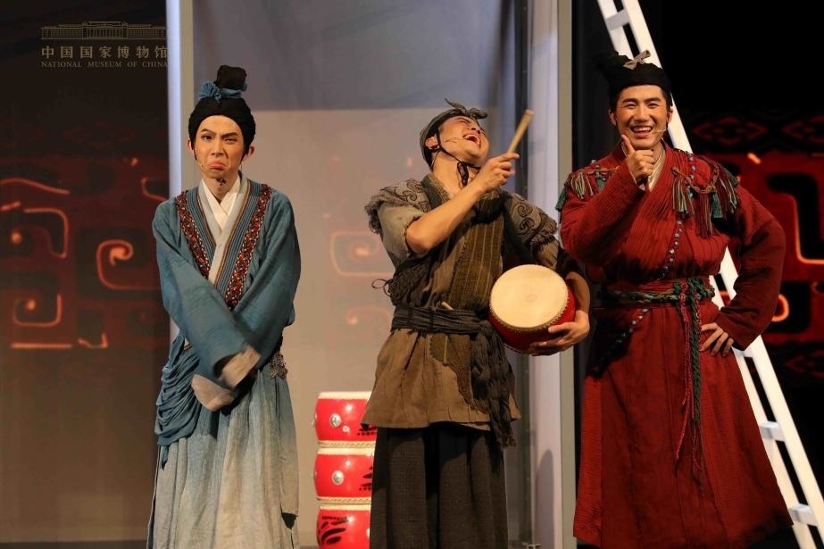 舞臺(tái)劇《盛世歡歌》現(xiàn)場(chǎng)。主辦方供圖