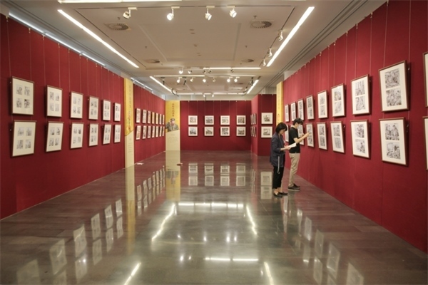 展覽現(xiàn)場。出版社供圖