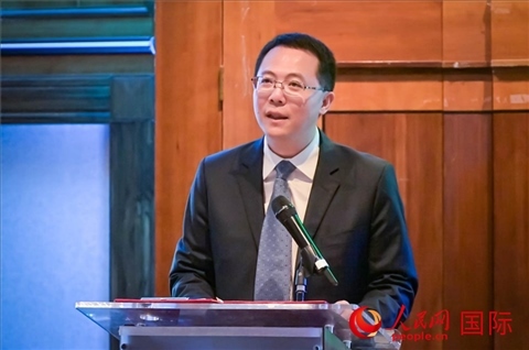 吳文海致辭。人民網(wǎng) 郭錦標(biāo)攝