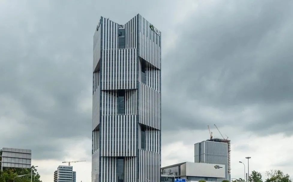 上海浦東新區(qū)，金磚國家新開發(fā)銀行總部大樓。