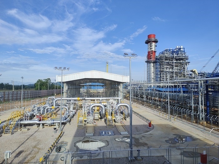 泰國新崗天然氣管道項目計量調(diào)壓站?？ì斎R 攝