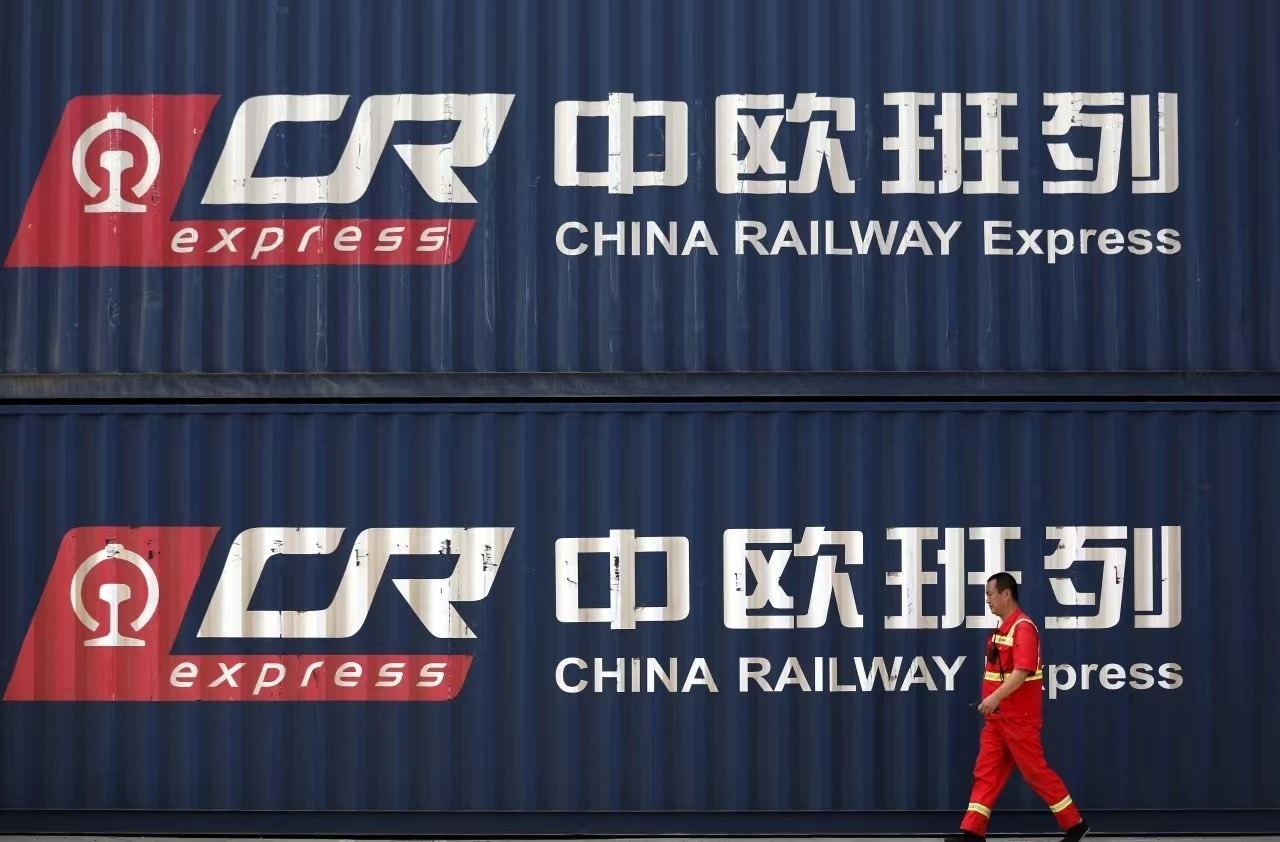 國(guó)鐵集團(tuán)發(fā)布中歐班列全程時(shí)刻表成果。國(guó)鐵集團(tuán)供圖