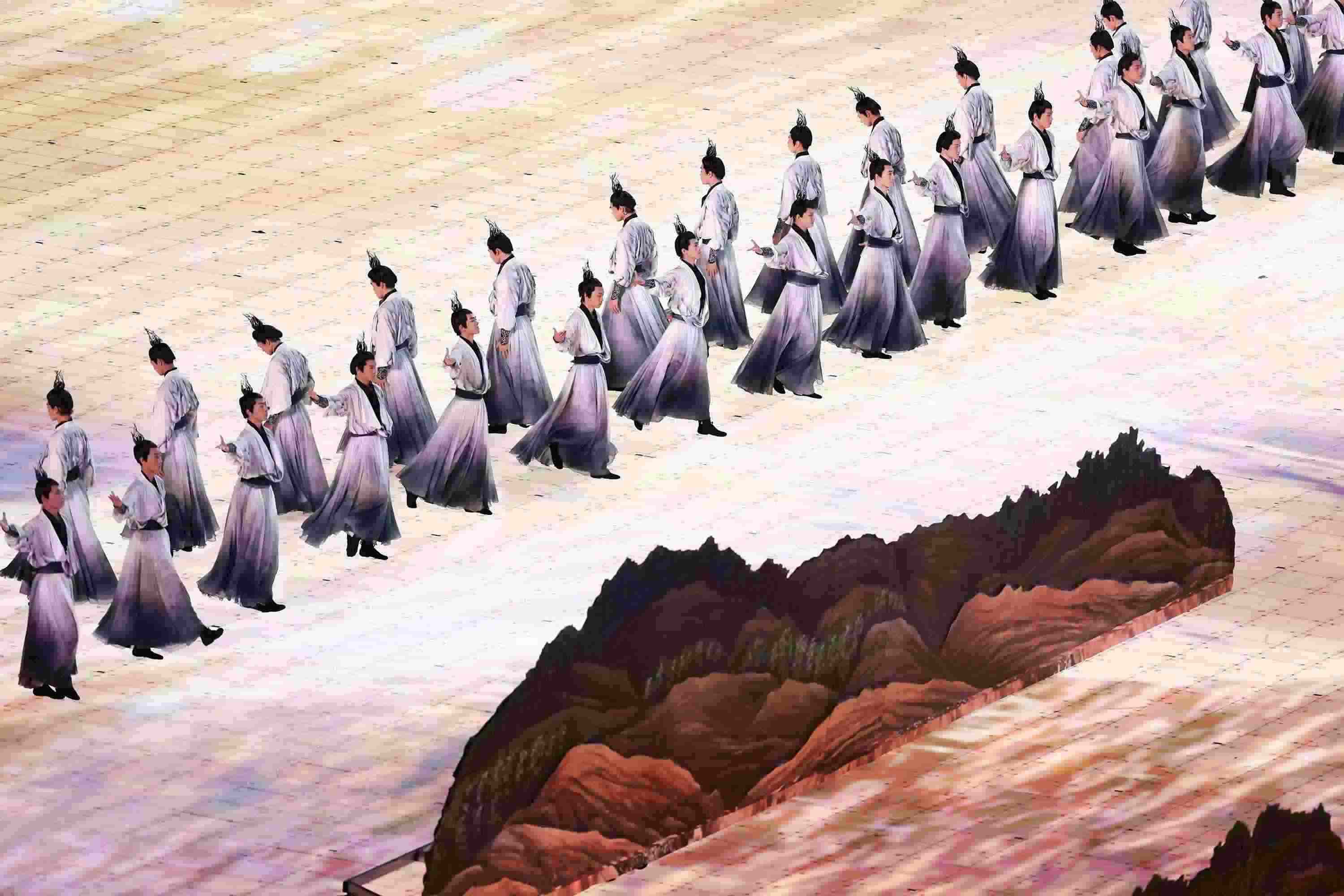 △2023年9月23日，演員在杭州第十九屆亞洲運動會開幕式上表演。