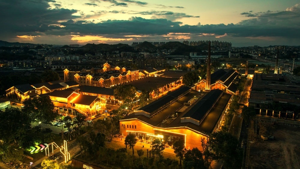 ↑ 景德鎮(zhèn)文創(chuàng)街區(qū)。