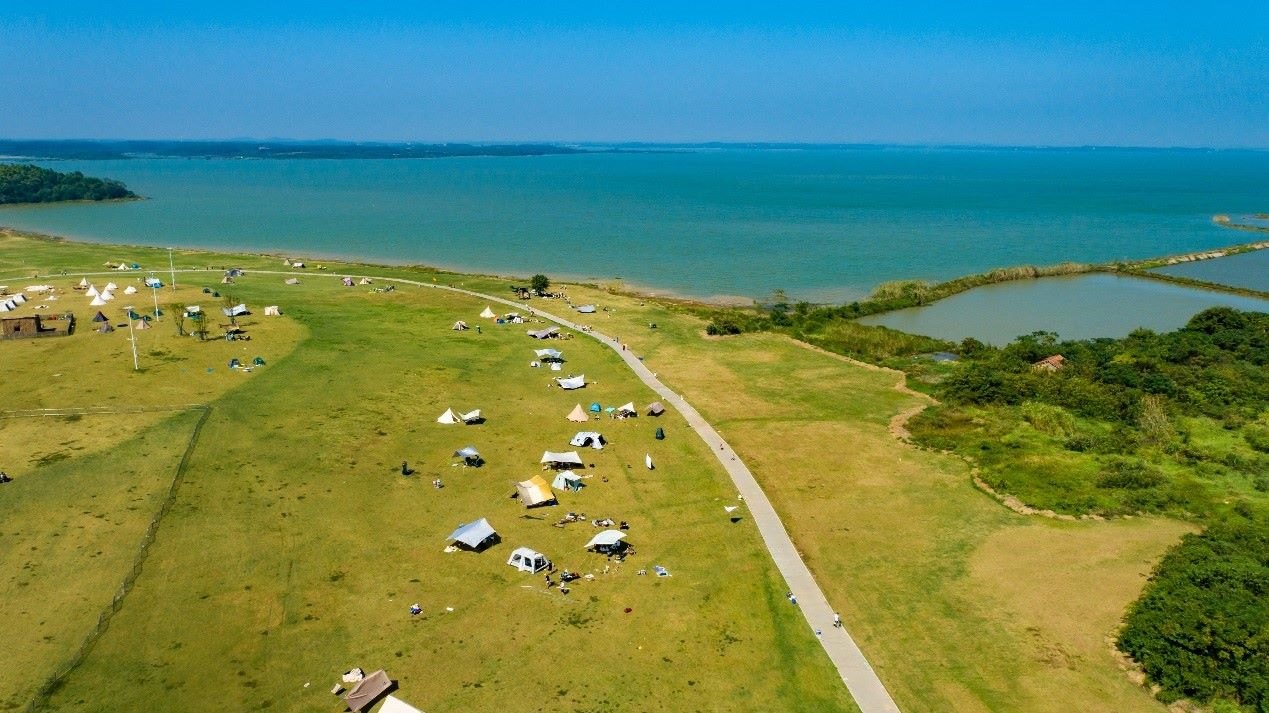 梁子湖風光無限。受訪者供圖