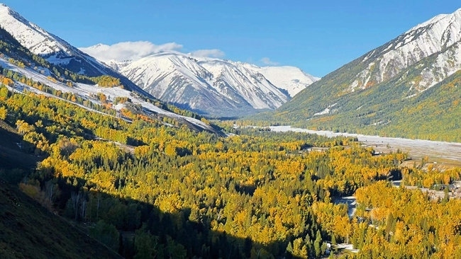 “新東方快車(chē)”沿途風(fēng)景。
