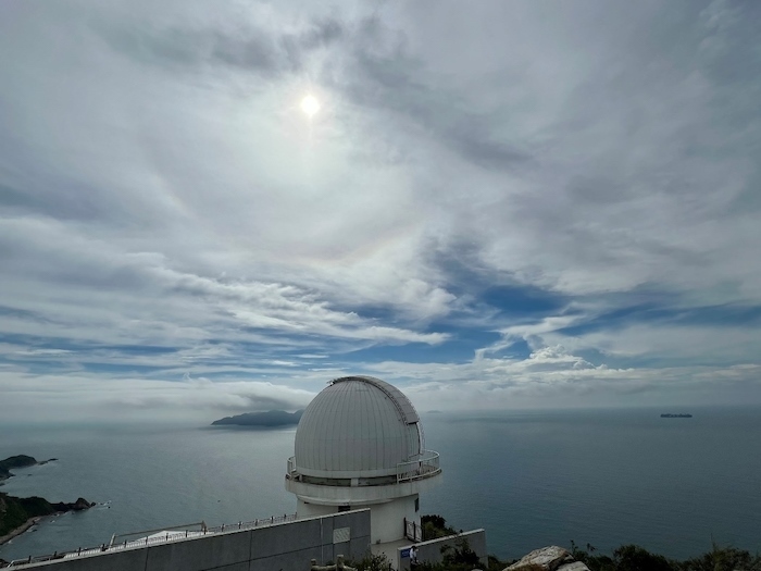 天文樓太陽望遠鏡圓頂。人民網高清揚攝
