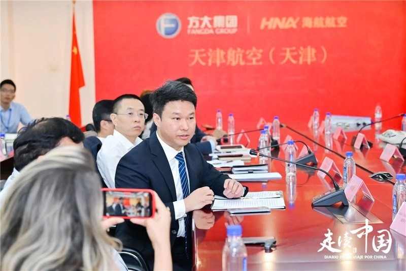 巴航工業(yè)大中華區(qū)商用飛機客戶支援經理楊海波。主辦方供圖