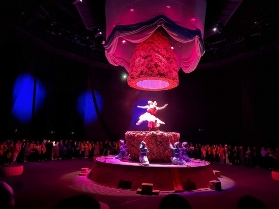 《天釀》演出場景。本報記者劉書文攝