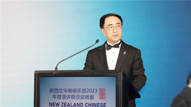 新西蘭華商聯(lián)合總會(huì)主席楊健。攝影：張凱