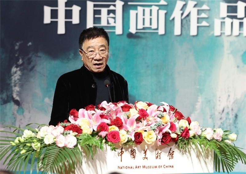 任建國致辭。主辦方供圖