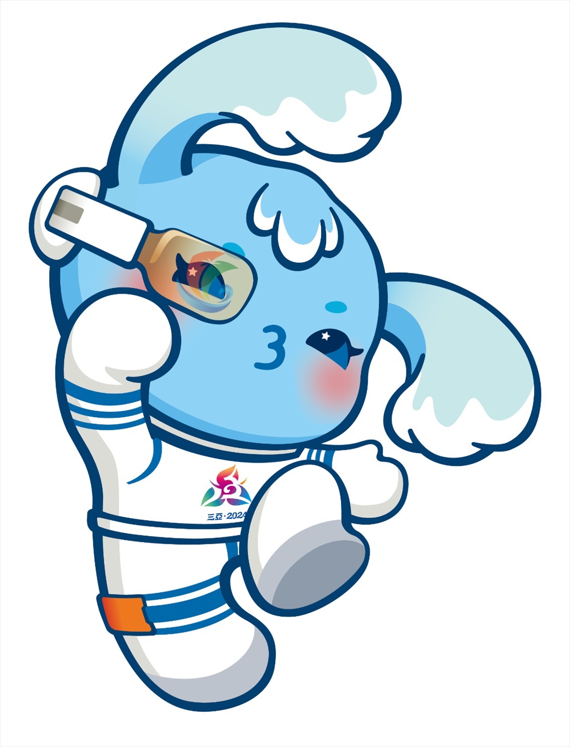 第十二屆全國少數(shù)民族傳統(tǒng)體育運(yùn)動(dòng)會(huì)吉祥物“吉貝”。第十二屆全國少數(shù)民族傳統(tǒng)體育運(yùn)動(dòng)會(huì)組委會(huì)供圖