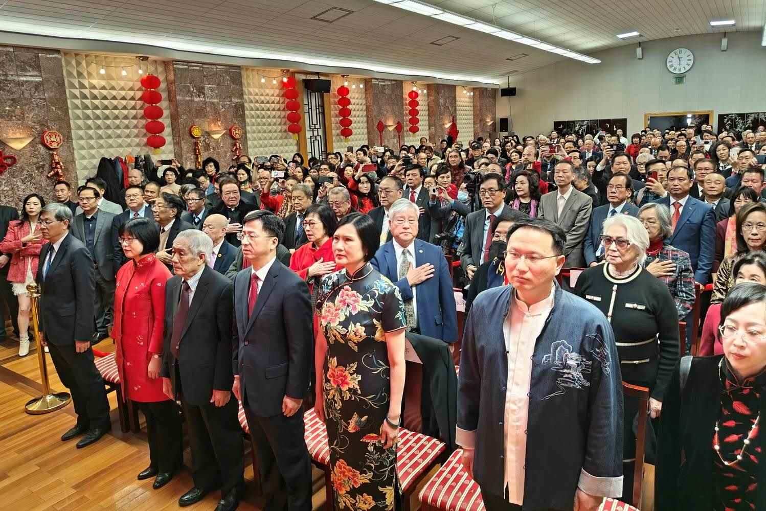 領(lǐng)區(qū)各州代表參加招待會(huì)。主辦方供圖