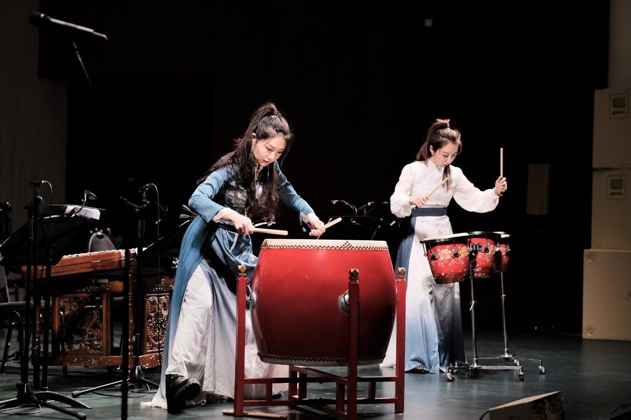 2024“歡樂春節(jié)”新春民族音樂會(huì)演出現(xiàn)場。于子恒攝