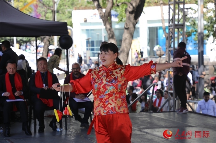 活動現(xiàn)場。人民網 Ernesto Domínguez攝