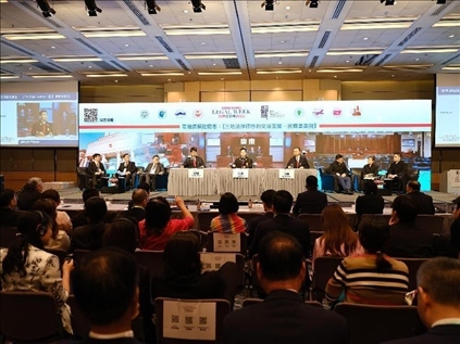 2023香港法律周，粵港澳三地聯(lián)合模擬庭審民商事案例，交流互鑒法律程序等問題。