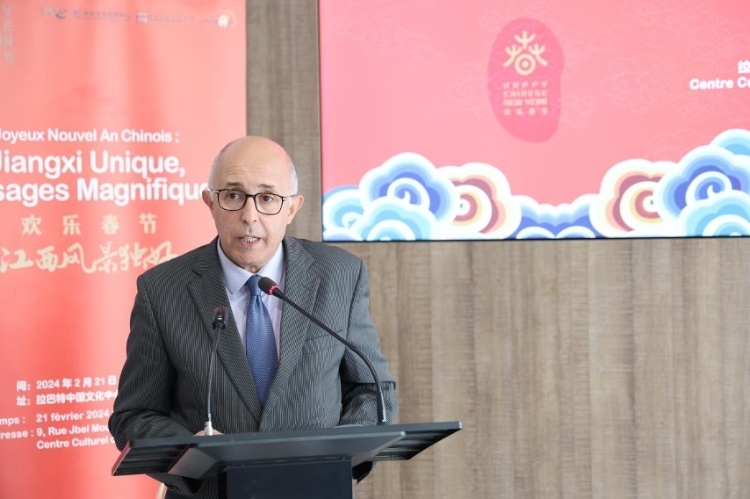 拉巴特文化藝術(shù)遺產(chǎn)復(fù)興協(xié)會(huì)主席德里希致辭?；艟z