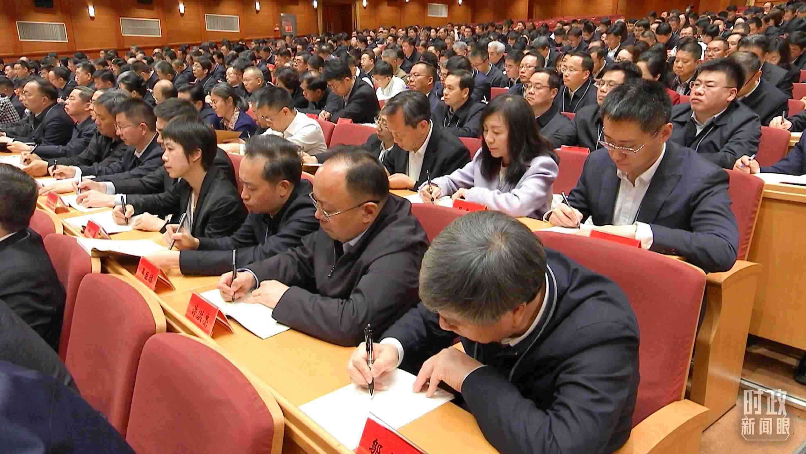 △中青年干部培訓班開班式現(xiàn)場。