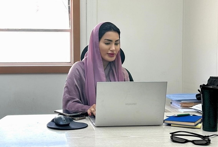 卡爾圖姆在工作中。中石化南京工程中東公司供圖