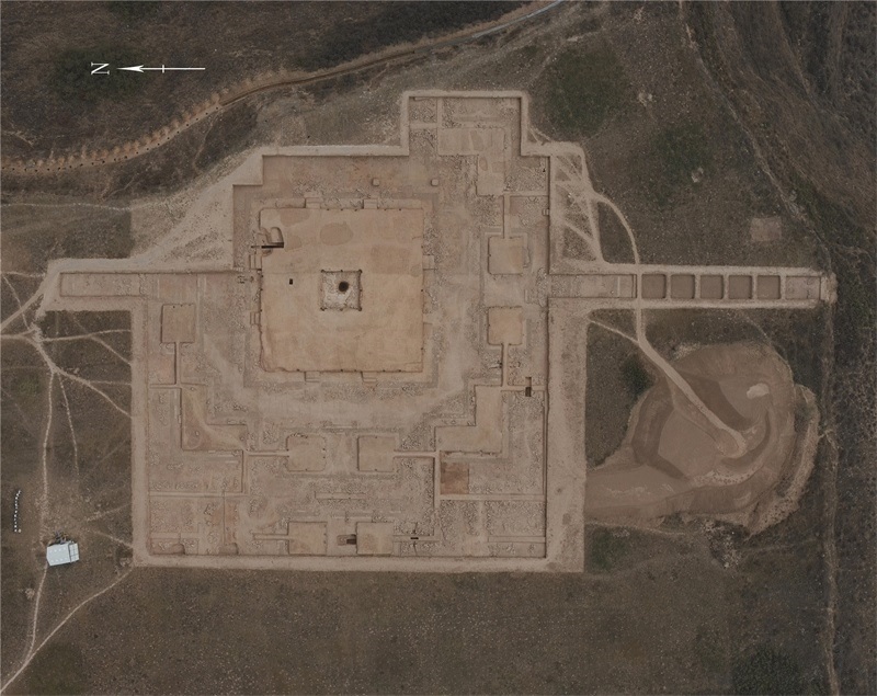 四角坪遺址平面圖。中國(guó)文物報(bào)社供圖