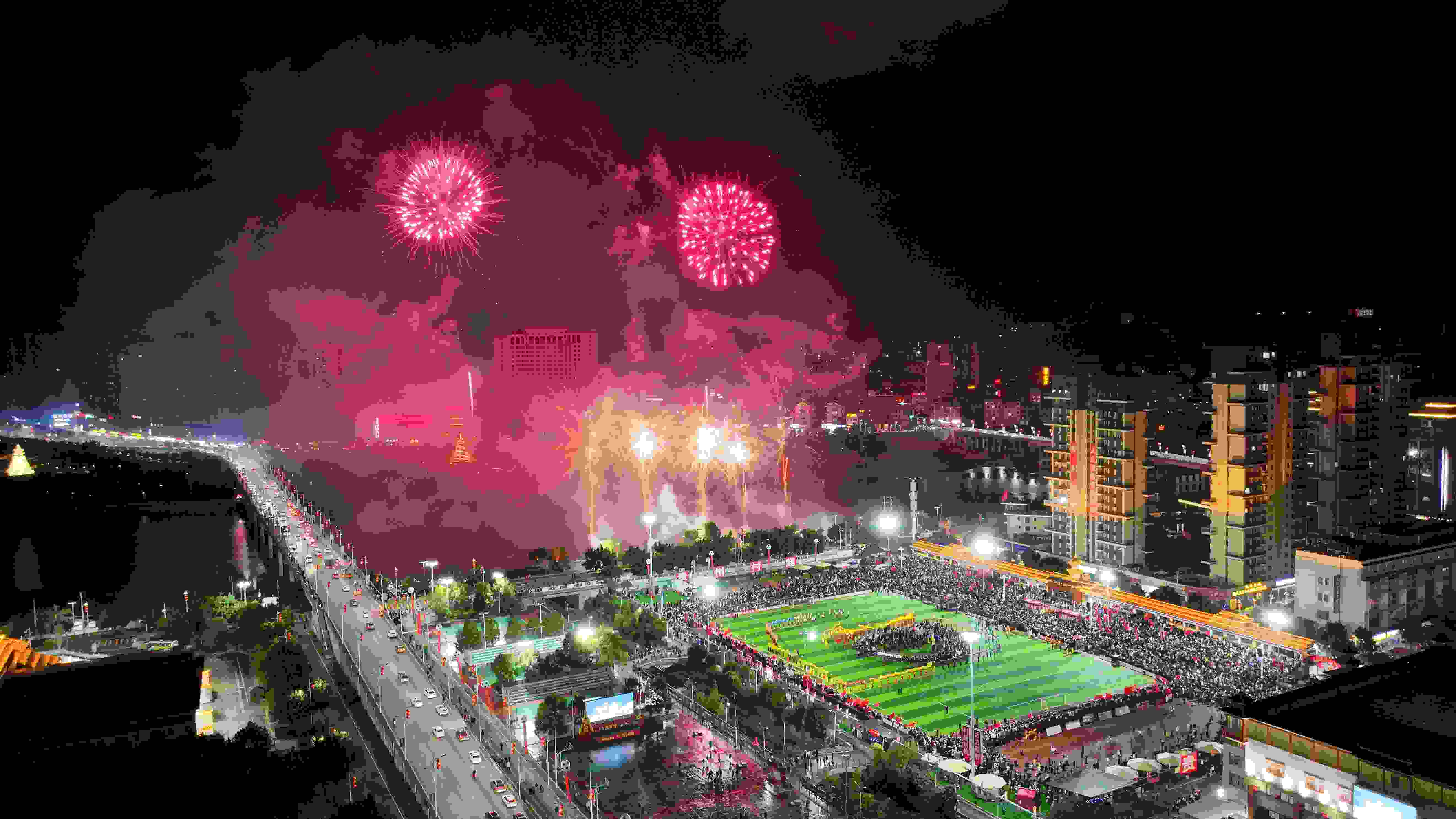 貴州榕江“村超”現(xiàn)場。韋貴金 攝