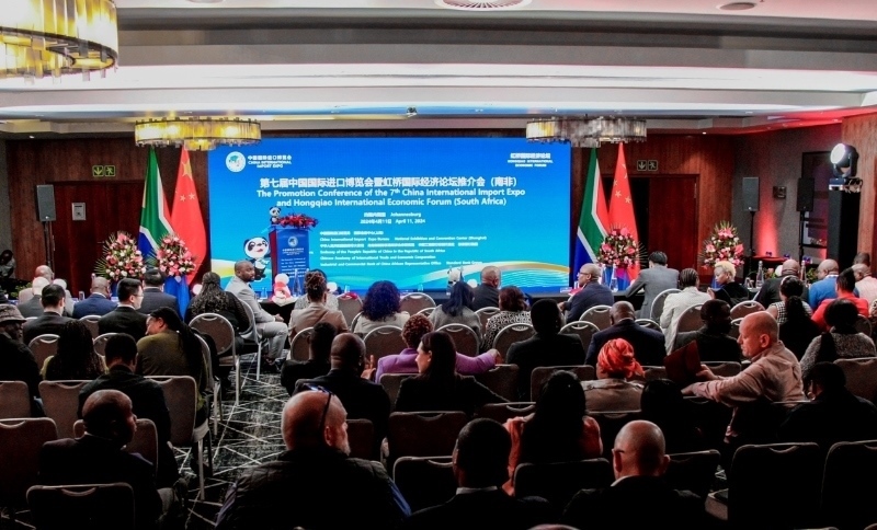 現(xiàn)場(chǎng)照片。（圖片來(lái)源：中國(guó)國(guó)際進(jìn)口博覽會(huì)官微）