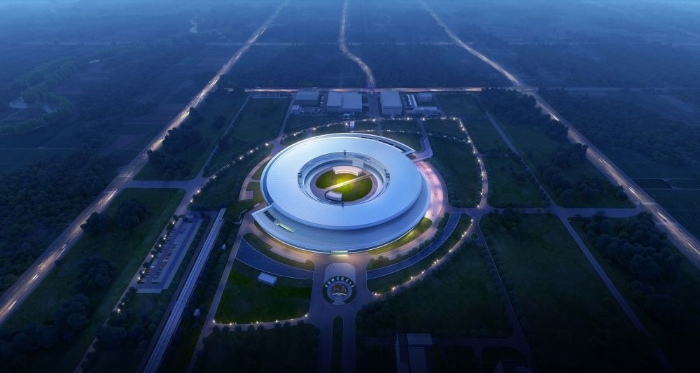 這是合肥先進(jìn)光源效果圖。