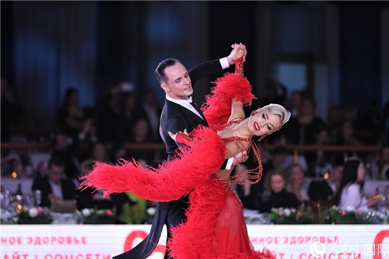 第五屆“克里姆林宮杯”國標(biāo)舞錦標(biāo)賽現(xiàn)場。于子恒攝