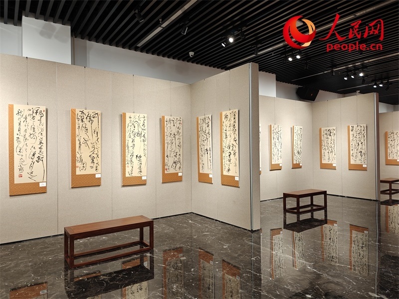 展廳現(xiàn)場。人民網(wǎng)記者 韋衍行攝