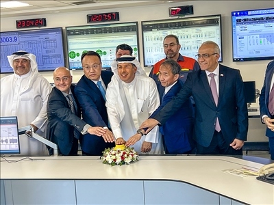 圖為燃機(jī)點(diǎn)火儀式，主辦方供圖