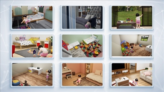 通用智能人“通通”可以自主應(yīng)對多變的場景。受訪者供圖