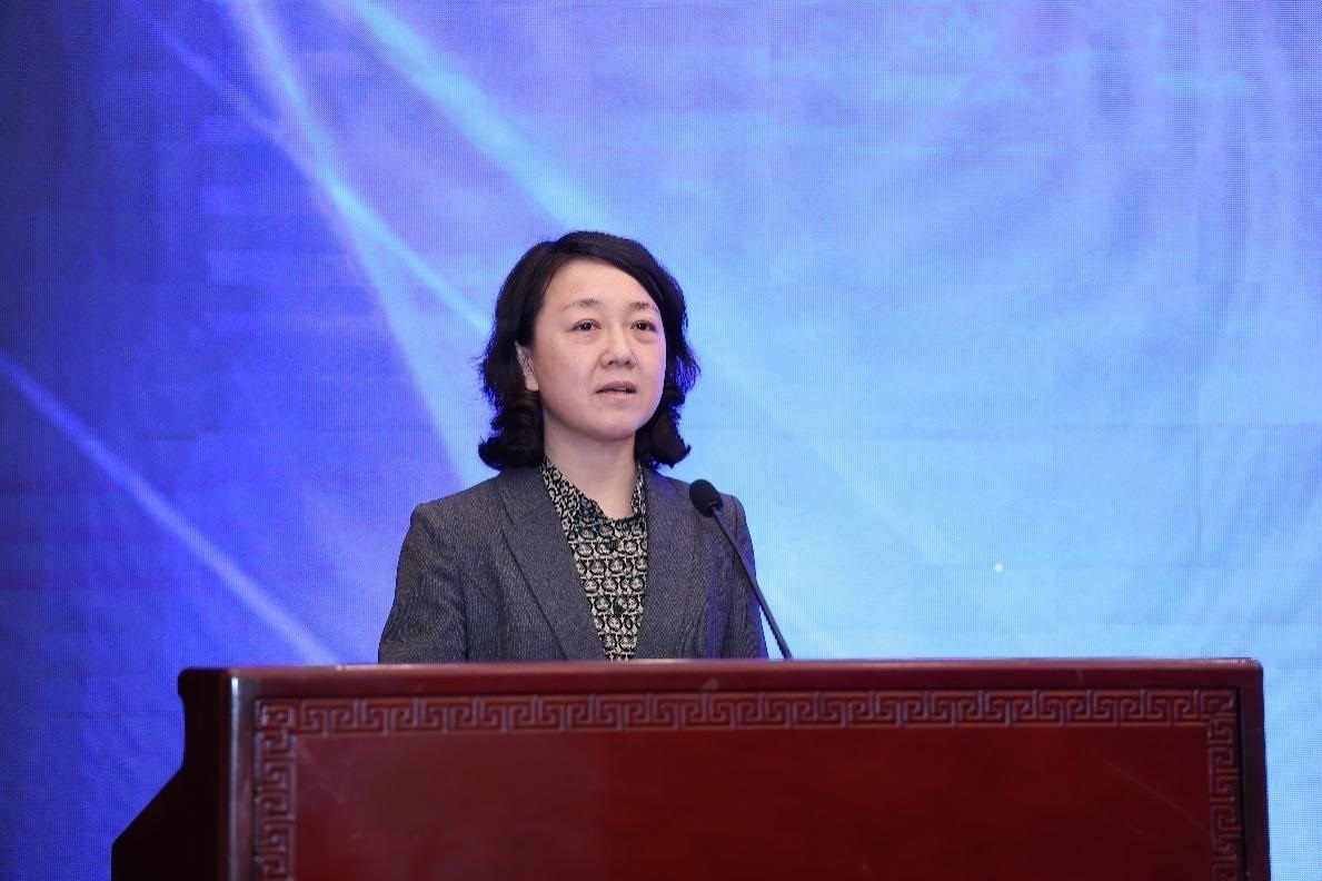 中華全國新聞工作者協(xié)會(huì)黨組成員、書記處書記吳兢致辭。主辦方供圖