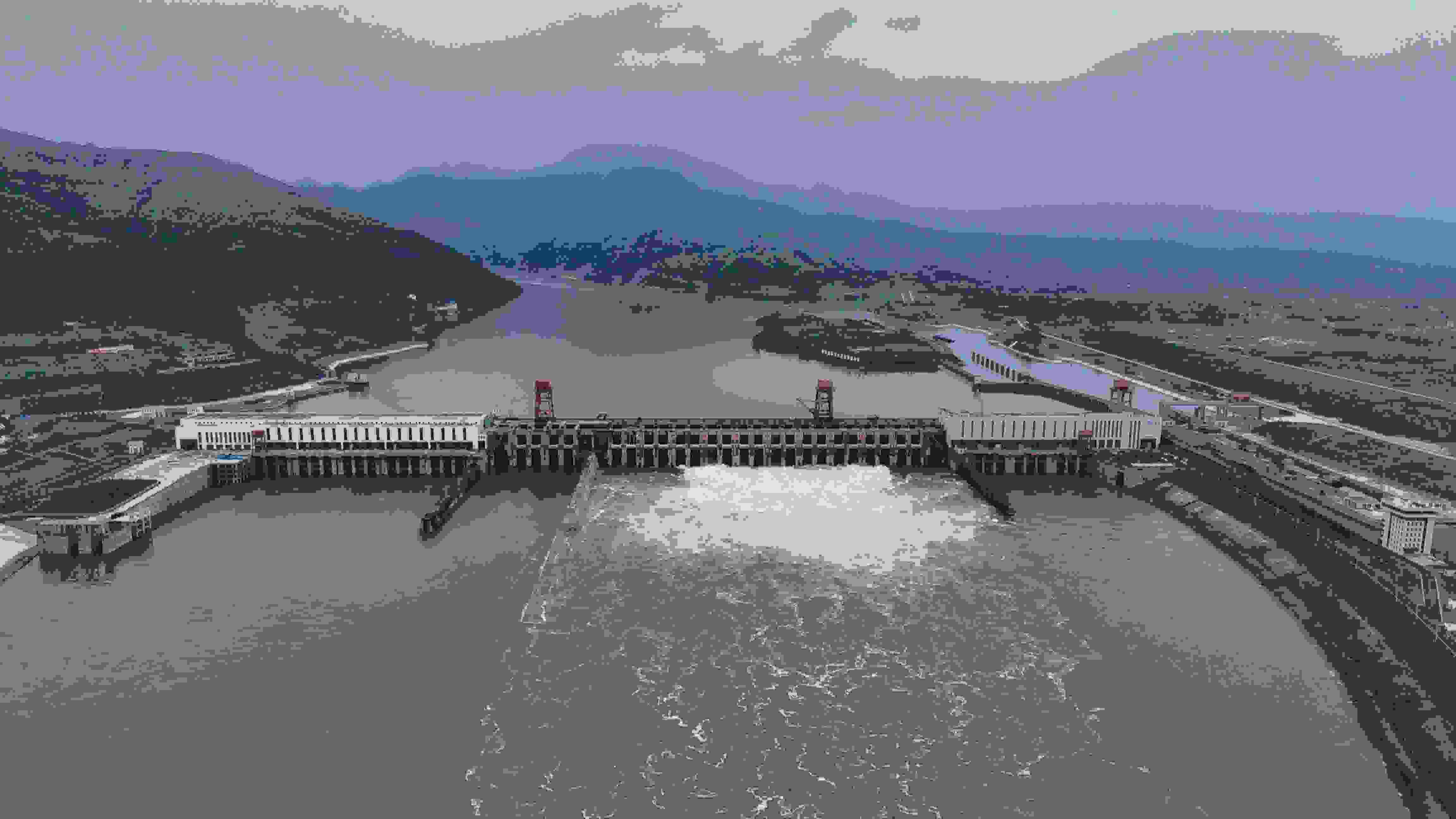 大藤峽水利樞紐精準調度保障防洪安全。受訪者供圖