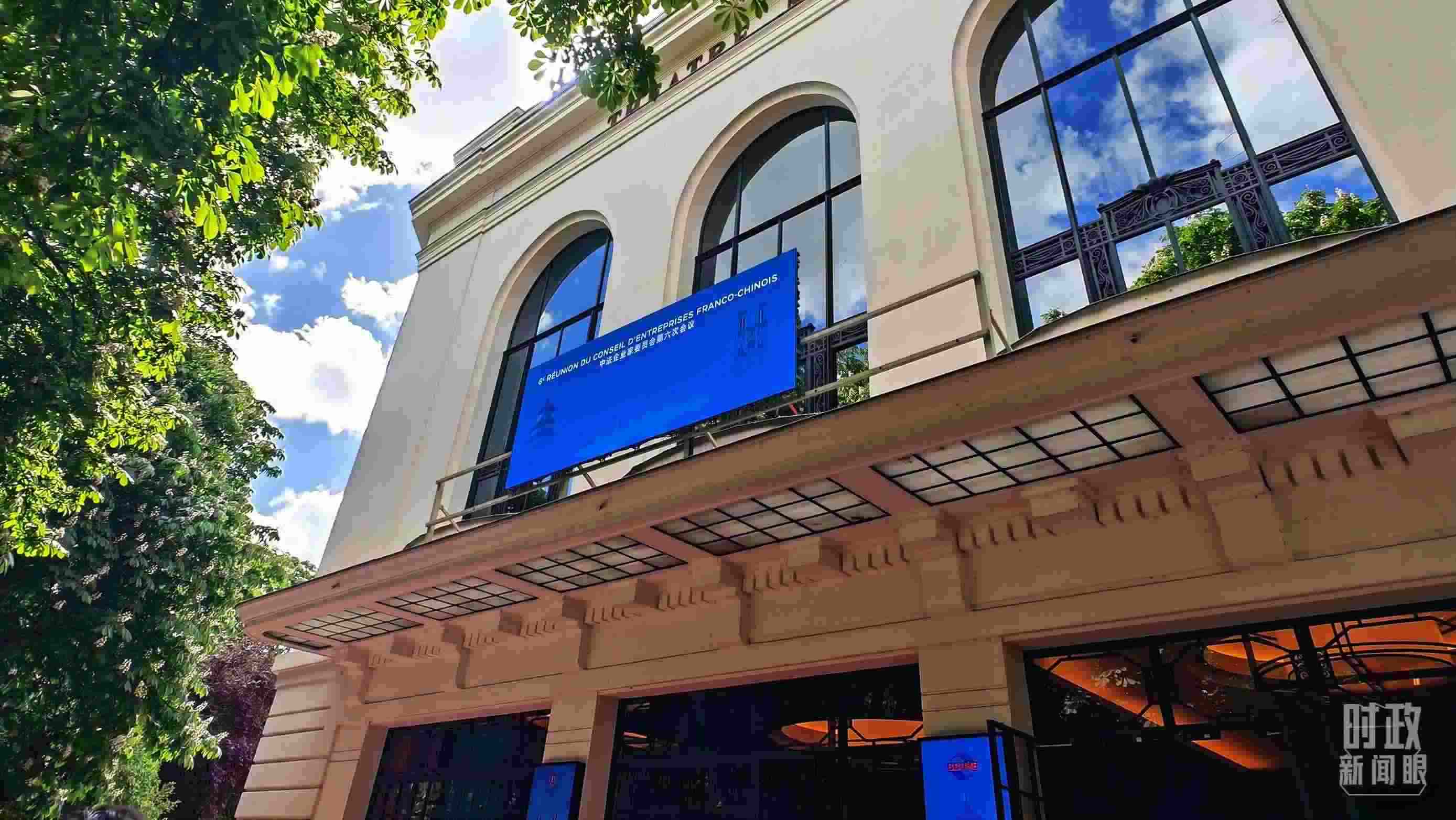 △馬里尼劇院。（總臺(tái)央廣記者馬喆拍攝）