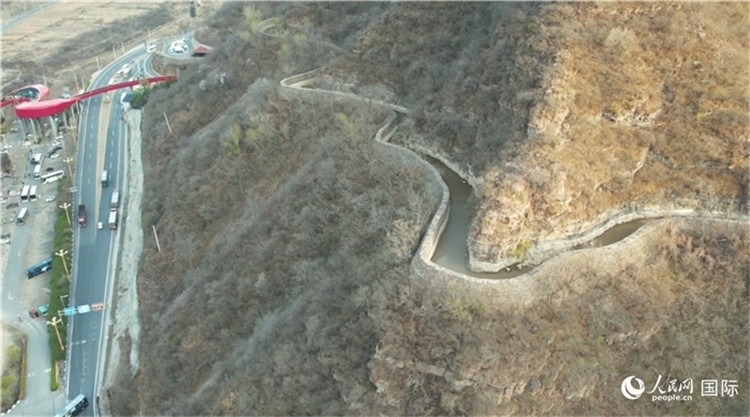 紅旗渠。人民網(wǎng)記者 劉寧攝