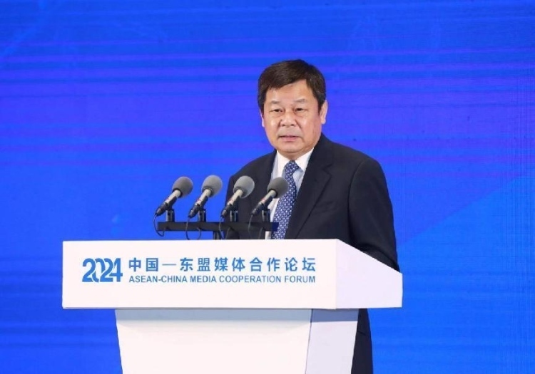 杜占元致辭。中國(guó)外文局供圖