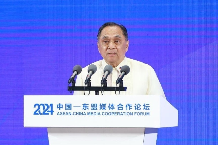 吉米致辭。中國(guó)外文局供圖