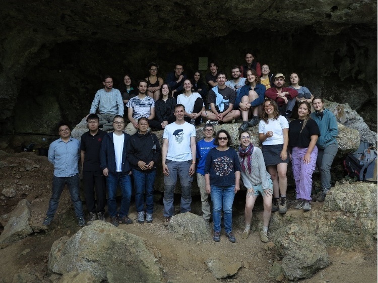 2023年6月，山東大學考古隊與法國波爾多大學開展聯(lián)合考古。山東大學供圖