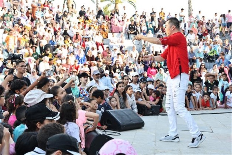 茶文化主題演出場景。拉巴特中國文化中心供圖