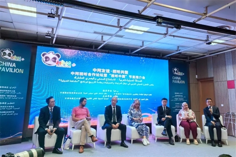中阿視聽(tīng)業(yè)界代表共商未來(lái)合作。主辦方供圖