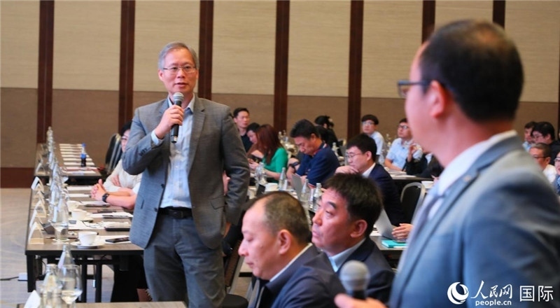 講座現(xiàn)場互動。人民網(wǎng)記者 簡承淵攝