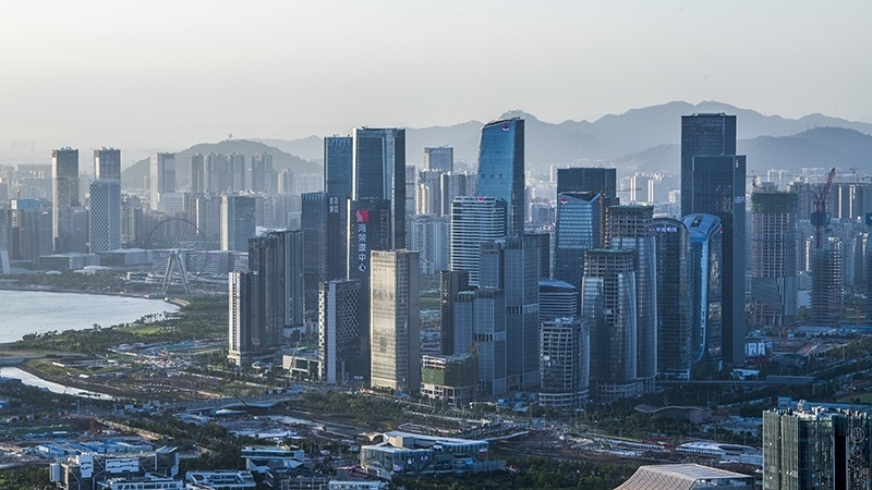 圖為深圳前海城市風(fēng)光。