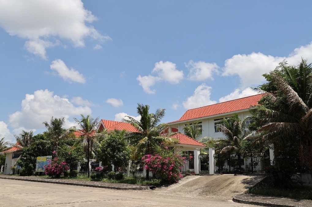 西哈努克省中柬友誼理工學(xué)院。西港特區(qū)公司供圖