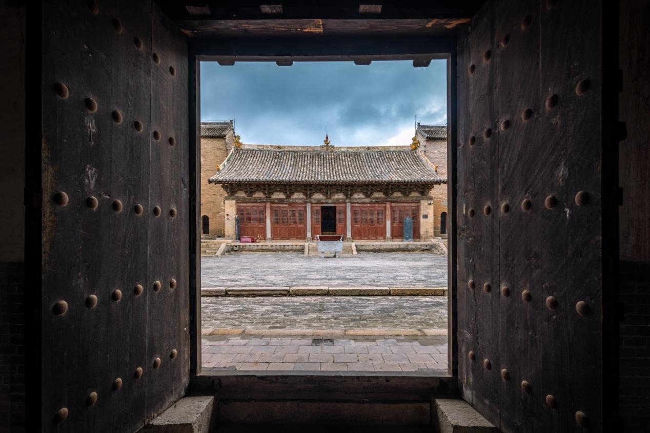 高平市崇明寺一角。蘇唐詩攝